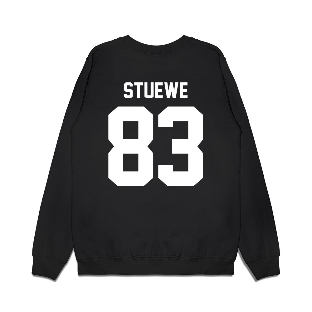 Virginia Tech - NCAA Football : Luke Stuewe - Vintage Helmet Premium Crewneck Sweatshirt-1