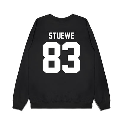 Virginia Tech - NCAA Football : Luke Stuewe - Vintage Helmet Premium Crewneck Sweatshirt-1