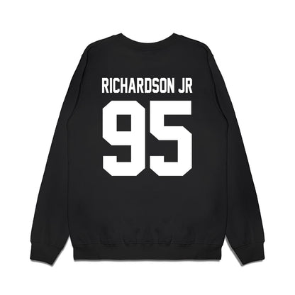 Virginia Tech - NCAA Football : T-RON RICHARDSON Jr - Vintage Helmet Premium Crewneck Sweatshirt-1