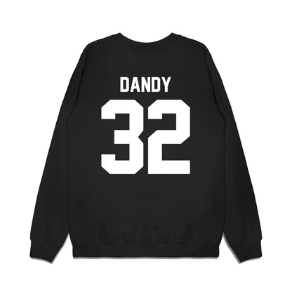 Virginia Tech - NCAA Football : Deric Dandy - Vintage Helmet Premium Crewneck Sweatshirt-1
