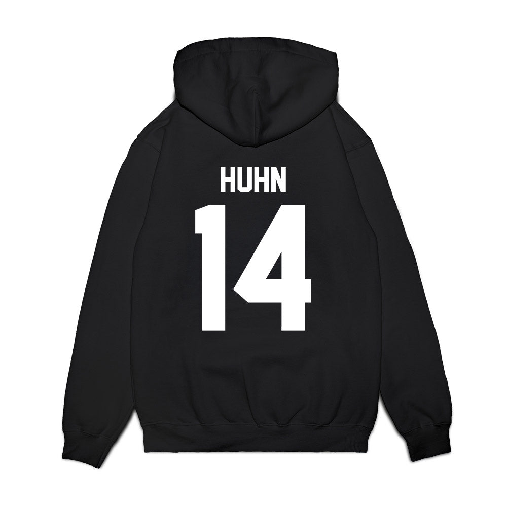 Virginia Tech - NCAA Football : Troy Huhn - Vintage Helmet Premium Hooded Sweatshirt-1