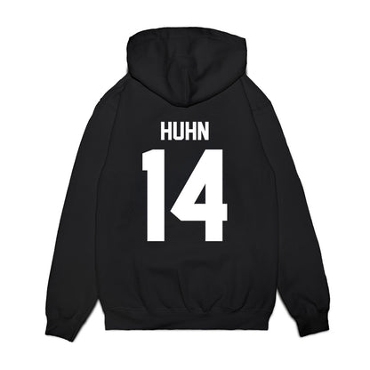 Virginia Tech - NCAA Football : Troy Huhn - Vintage Helmet Premium Hooded Sweatshirt-1