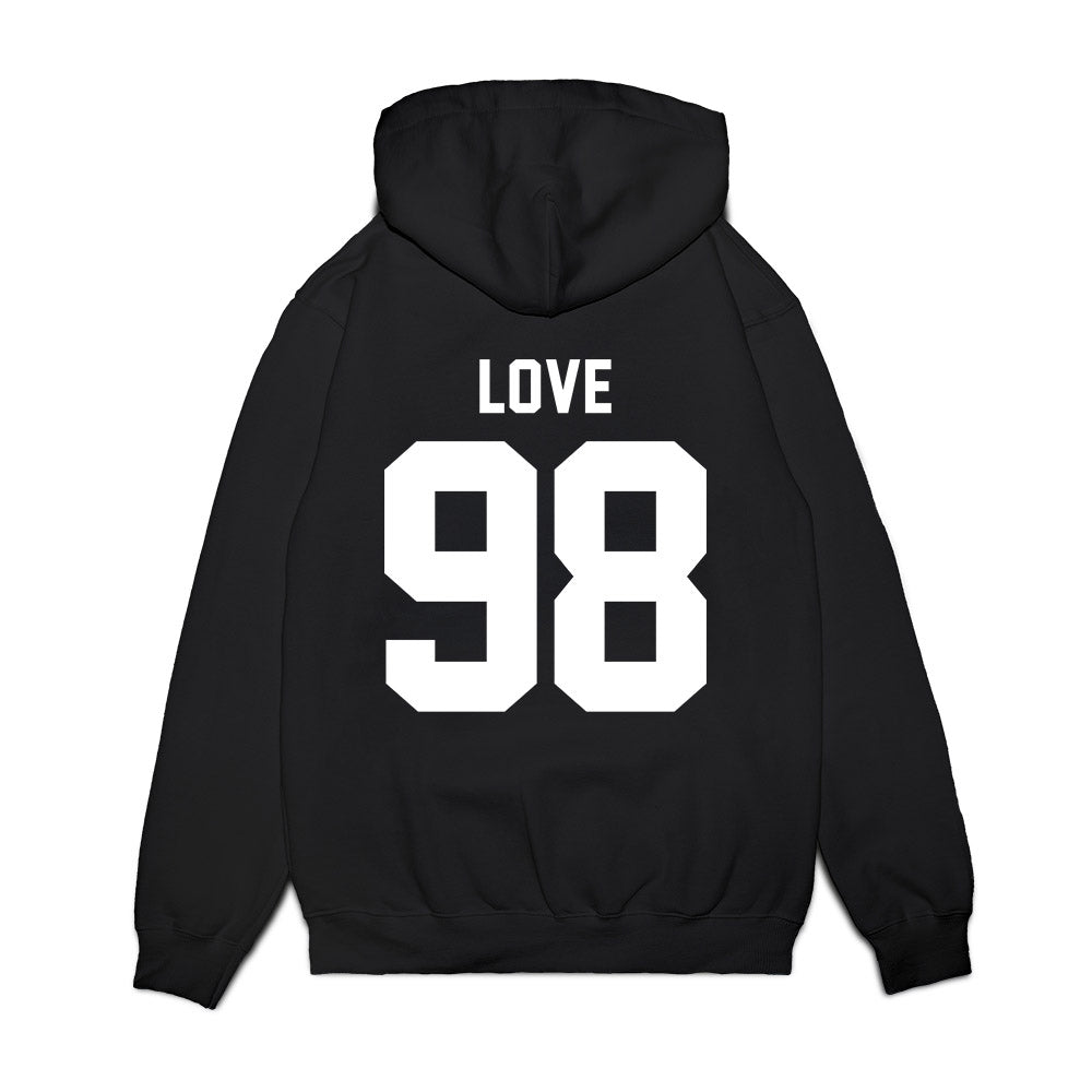 Virginia Tech - NCAA Football : Will Love - Vintage Helmet Premium Hooded Sweatshirt-1