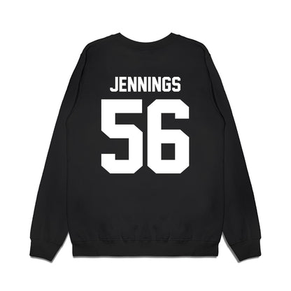Virginia Tech - NCAA Football : Daniel Jennings - Vintage Helmet Premium Crewneck Sweatshirt-1