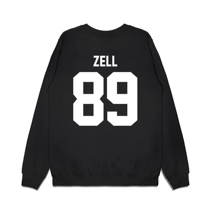 Virginia Tech - NCAA Football : Hudson Zell - Vintage Helmet Premium Crewneck Sweatshirt-1