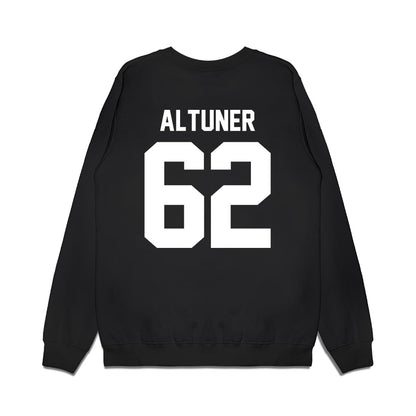 Virginia Tech - NCAA Football : Kyle Altuner - Vintage Helmet Premium Crewneck Sweatshirt-1