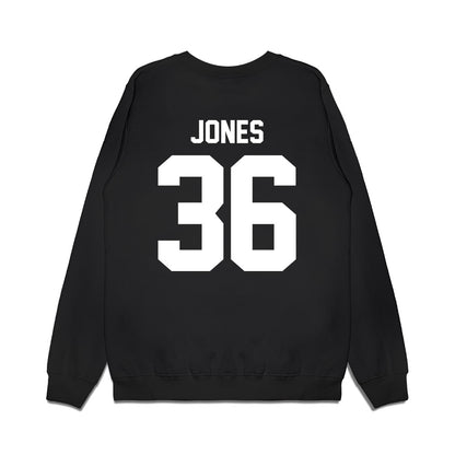 Virginia Tech - NCAA Football : Brody Jones - Vintage Helmet Premium Crewneck Sweatshirt-1