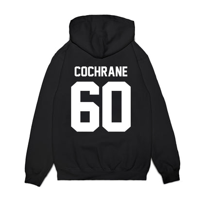 Virginia Tech - NCAA Football : Maddox Cochrane - Vintage Helmet Premium Hooded Sweatshirt-1