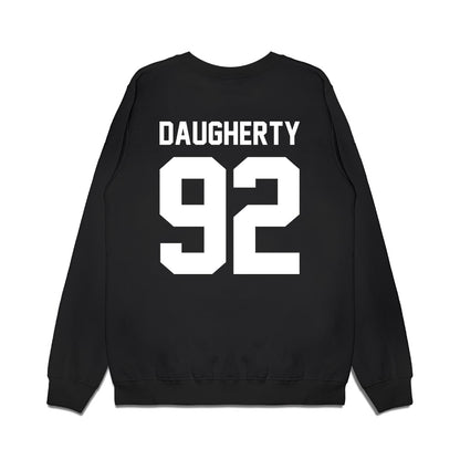 Virginia Tech - NCAA Football : Aiden Daugherty - Vintage Helmet Premium Crewneck Sweatshirt-1