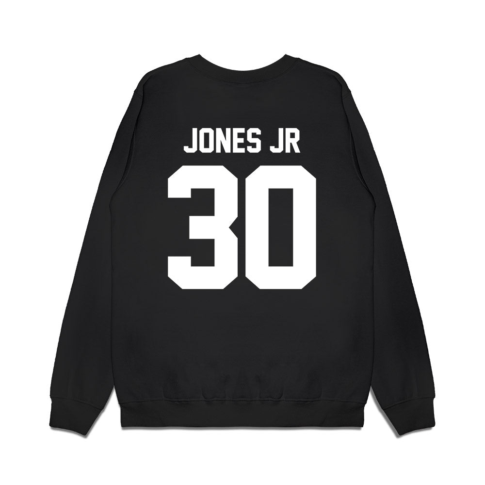 Virginia Tech - NCAA Football : Curtis Jones Jr - Vintage Helmet Premium Crewneck Sweatshirt-1