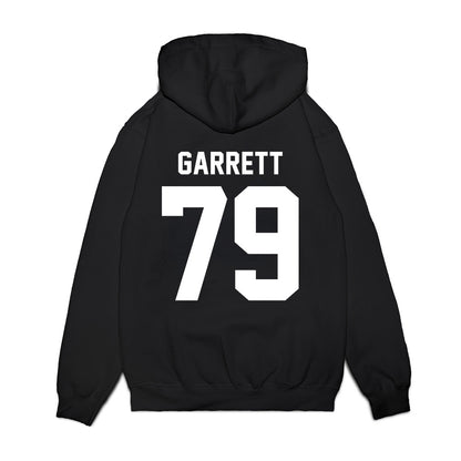 Virginia Tech - NCAA Football : Johnny Garrett - Vintage Helmet Premium Hooded Sweatshirt-1