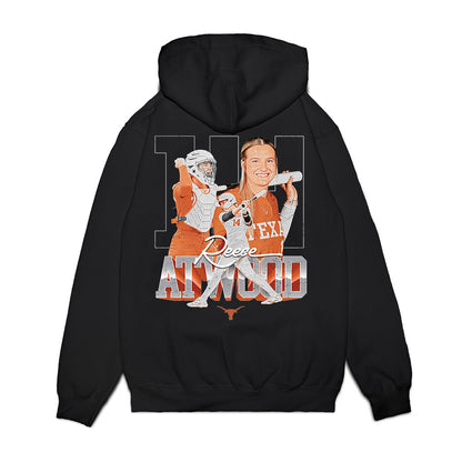Texas - NCAA Softball : Reese Atwood - Collage Premium Hooded Sweatshirt-1