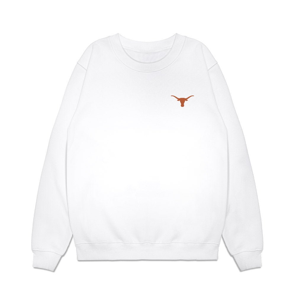 Texas - NCAA Baseball : Ethan Mendoza - Collage Premium Crewneck Sweatshirt-0