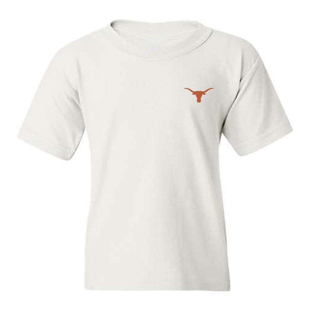 Texas - NCAA Baseball : Ethan Mendoza - Collage Youth T-Shirt-0