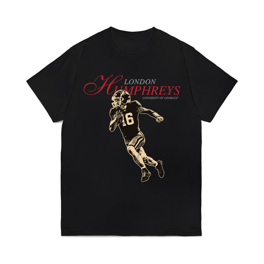 Georgia - NCAA Football : London Humphreys - Legacy Comfort Colors T-Shirt-0