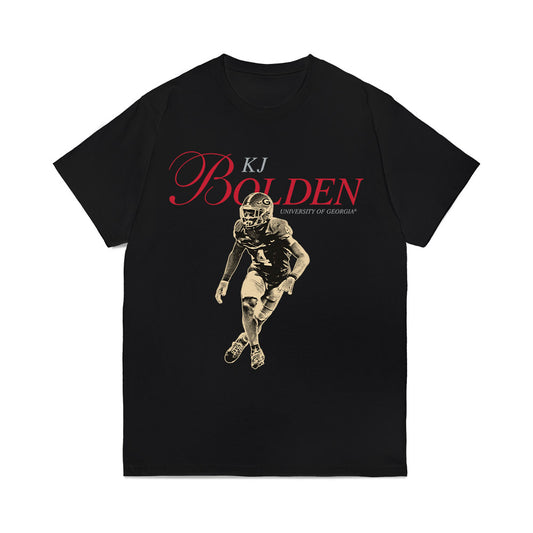 Georgia - NCAA Football : KJ Bolden - Legacy Comfort Colors T-Shirt-0
