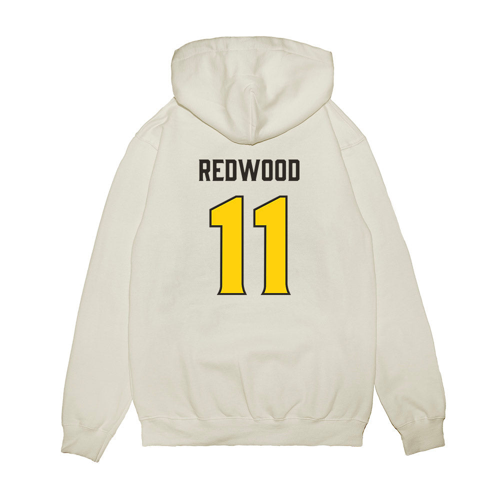 USF - NCAA Football : Asani Redwood - Retro Sports Shersey Premium Hooded Sweatshirt-1