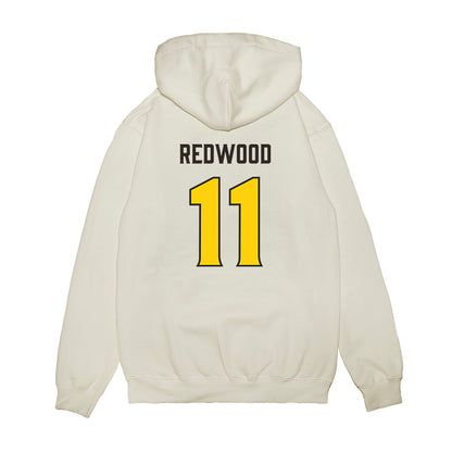 USF - NCAA Football : Asani Redwood - Retro Sports Shersey Premium Hooded Sweatshirt-1