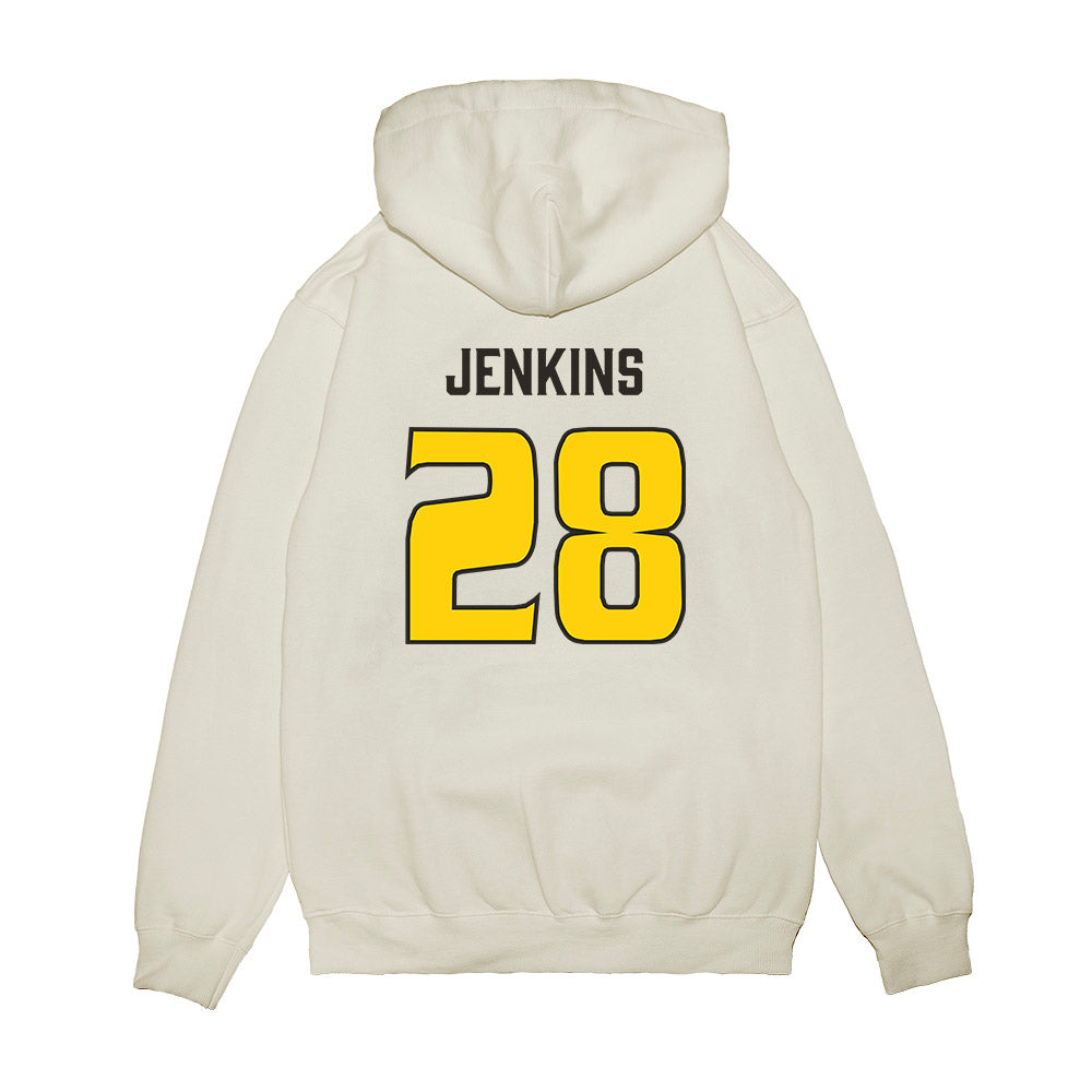 USF - NCAA Football : Ryan Jenkins - Retro Sports Shersey Premium Hooded Sweatshirt-1