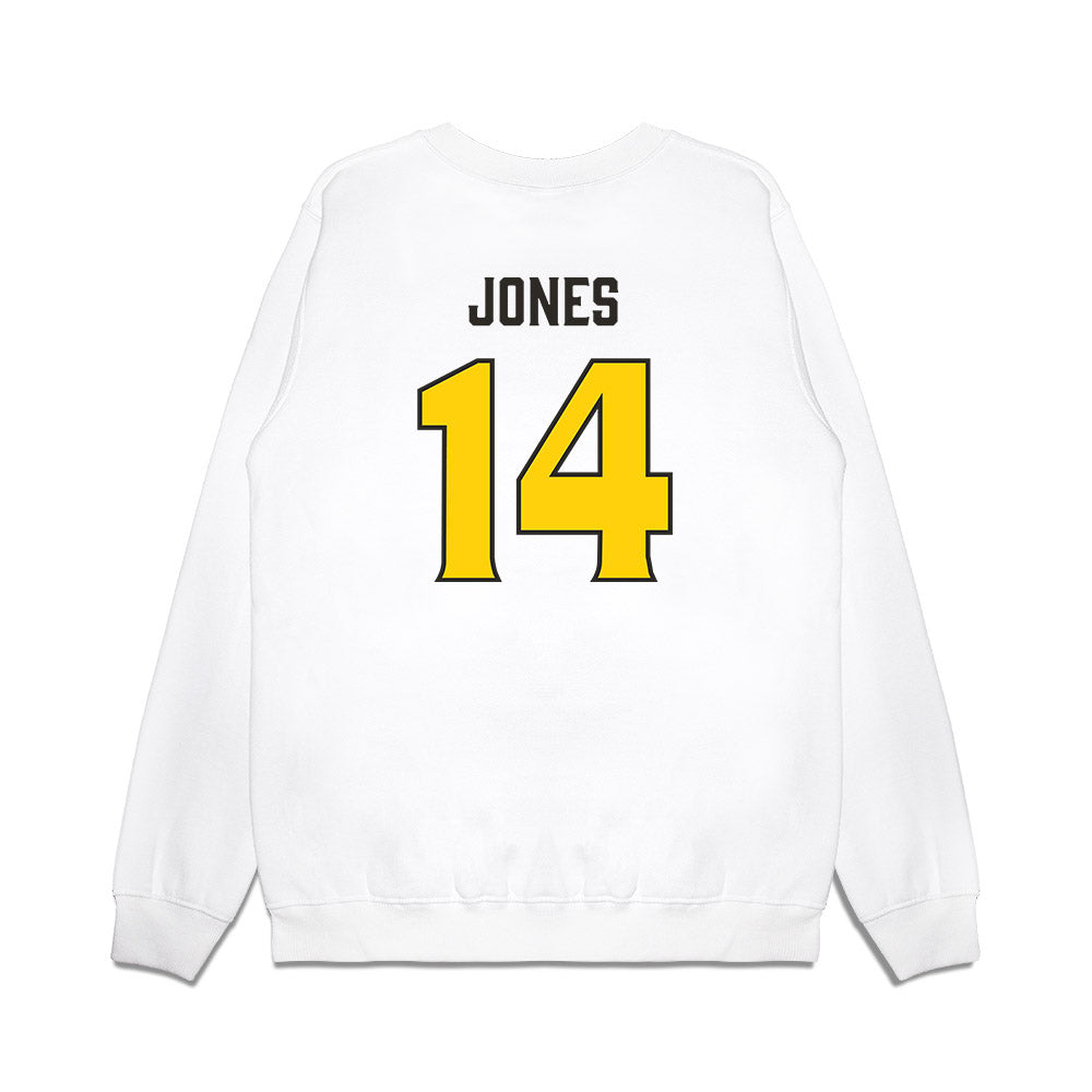 USF - NCAA Football : Eli Jones - Retro Sports Shersey Premium Crewneck Sweatshirt-1