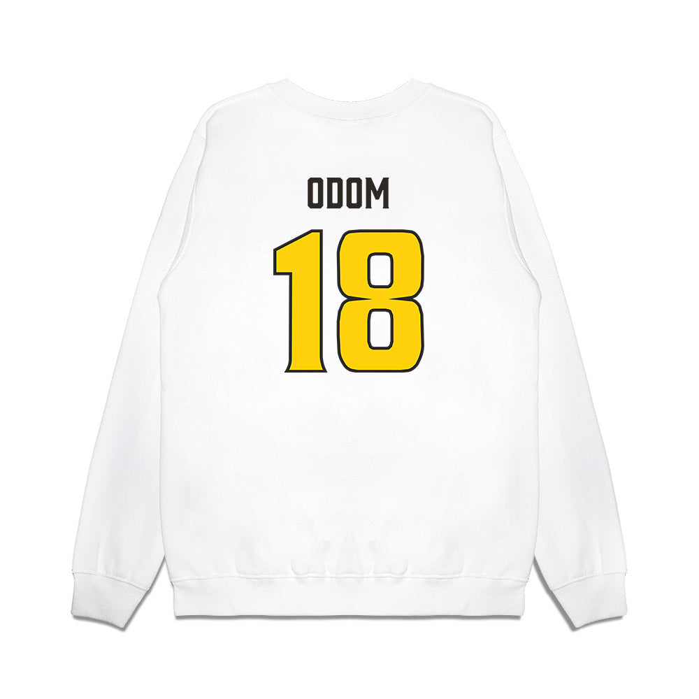USF - NCAA Football : Kenneth Odom - Retro Sports Shersey Premium Crewneck Sweatshirt-1