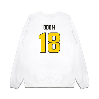 USF - NCAA Football : Kenneth Odom - Retro Sports Shersey Premium Crewneck Sweatshirt-1