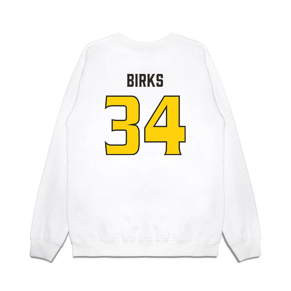 USF - NCAA Football : Keyshaun Birks - Retro Sports Shersey Premium Crewneck Sweatshirt-1