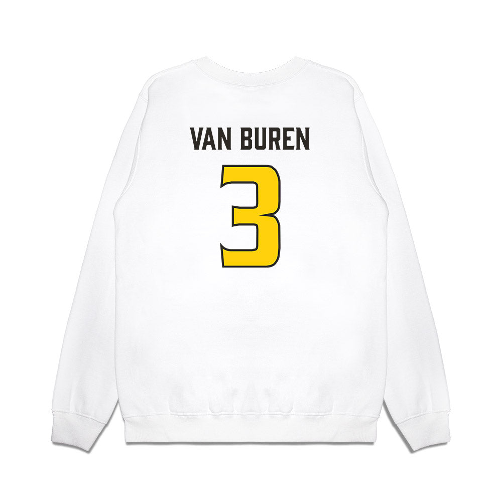 USF - NCAA Football : Michael Van Buren - Retro Sports Shersey Premium Crewneck Sweatshirt-1