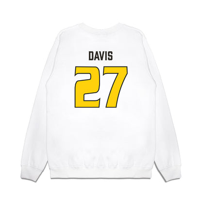USF - NCAA Football : Jayden Davis - Retro Sports Shersey Premium Crewneck Sweatshirt-1
