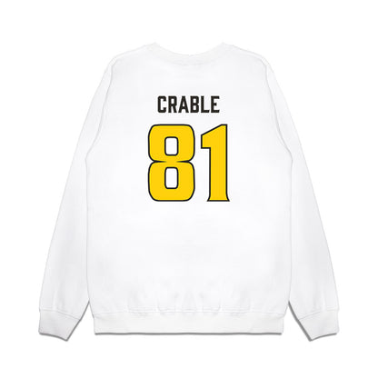USF - NCAA Football : Tayte Crable - Retro Sports Shersey Premium Crewneck Sweatshirt-1