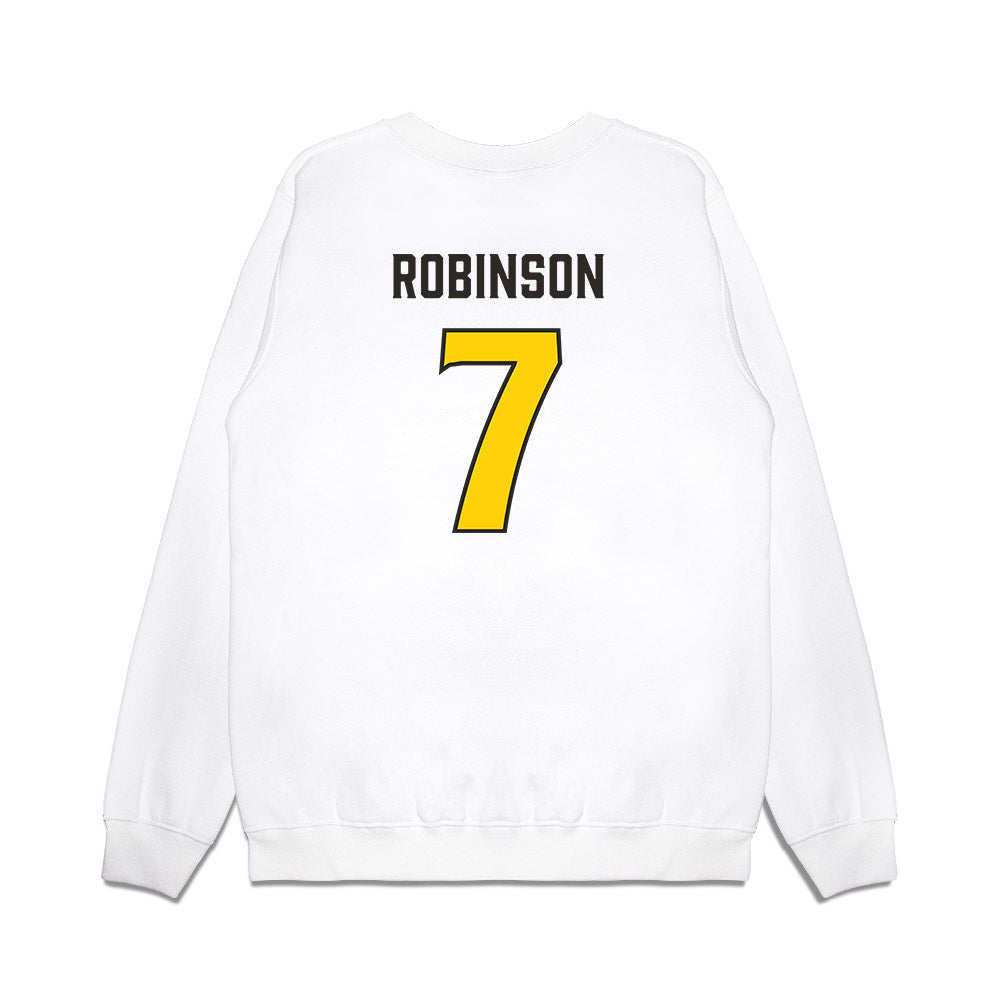 USF - NCAA Football : Sam Robinson - Retro Sports Shersey Premium Crewneck Sweatshirt-1