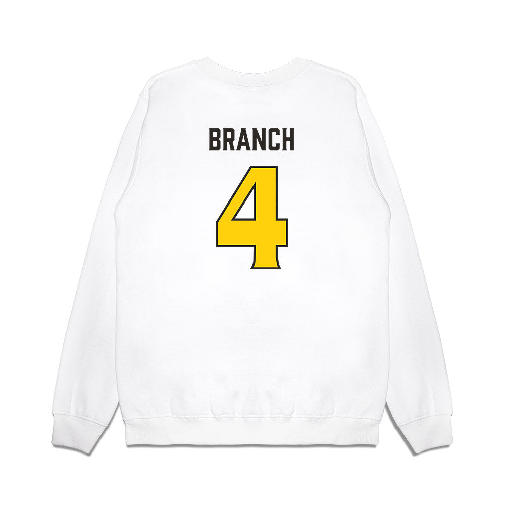 USF - NCAA Football : Arhmad Branch - Retro Sports Shersey Premium Crewneck Sweatshirt-1