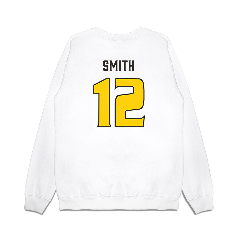 USF - NCAA Football : Jabari Smith - Retro Sports Shersey Premium Crewneck Sweatshirt-1