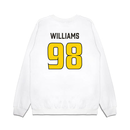 USF - NCAA Football : Marcus Williams - Retro Sports Shersey Premium Crewneck Sweatshirt-1