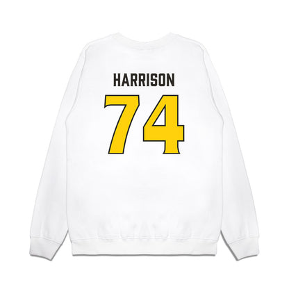 USF - NCAA Football : Jordan Harrison - Retro Sports Shersey Premium Crewneck Sweatshirt-1