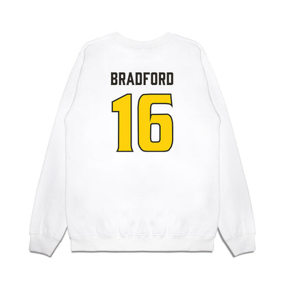 USF - NCAA Football : Jayden Bradford - Retro Sports Shersey Premium Crewneck Sweatshirt-1