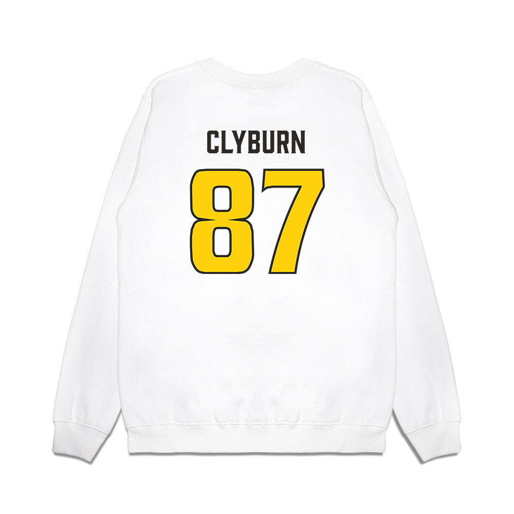 USF - NCAA Football : Luke Clyburn - Retro Sports Shersey Premium Crewneck Sweatshirt-1