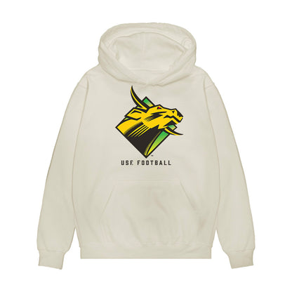 USF - NCAA Football : Gavin Leach - Retro Sports Shersey Premium Hooded Sweatshirt-0