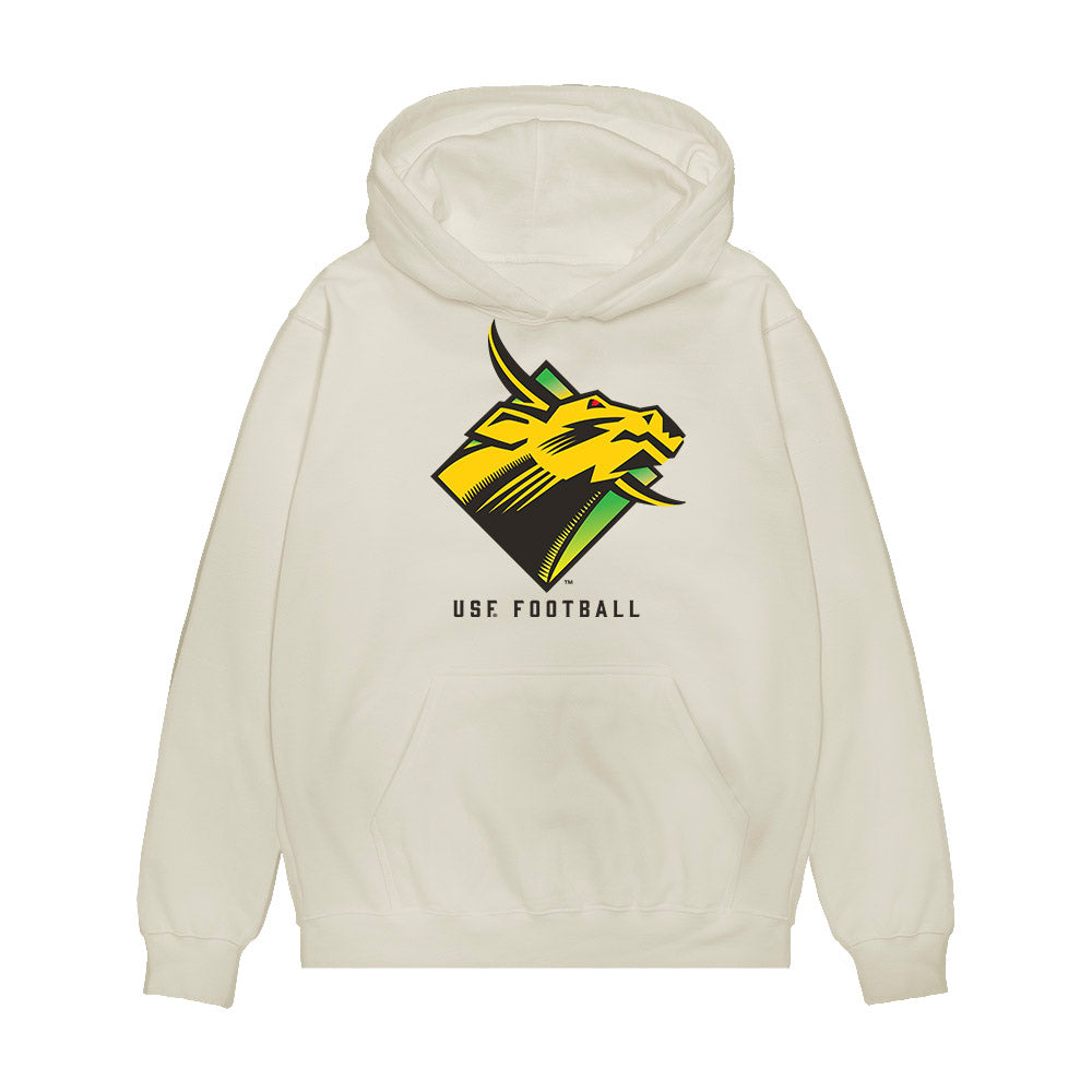 USF - NCAA Football : Braden Carter - Retro Sports Shersey Premium Hooded Sweatshirt-0