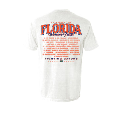 Florida - NCAA Women's Soccer : - Roster Short Sleeves Pocket T-Shirt-1
