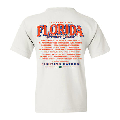 Florida - NCAA Women's Soccer : - Roster Youth T-Shirt-1
