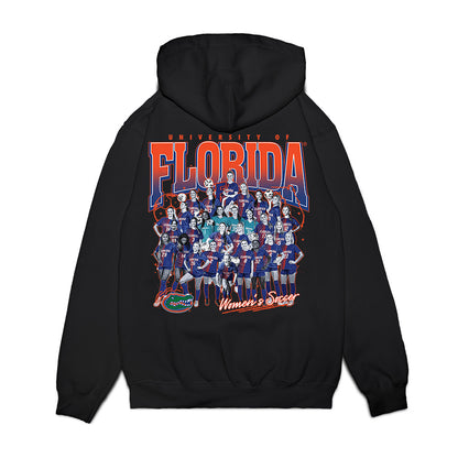 Florida - NCAA Women's Soccer : - Team Collage Premium Hooded Sweatshirt-1