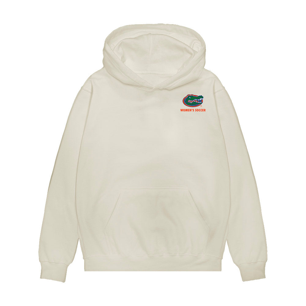 Florida - NCAA Women's Soccer : - Team Collage Premium Hooded Sweatshirt-0