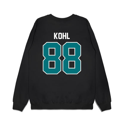Coastal Carolina - NCAA Football : Jackson Kohl - Vintage Helmet Premium Crewneck Sweatshirt-1