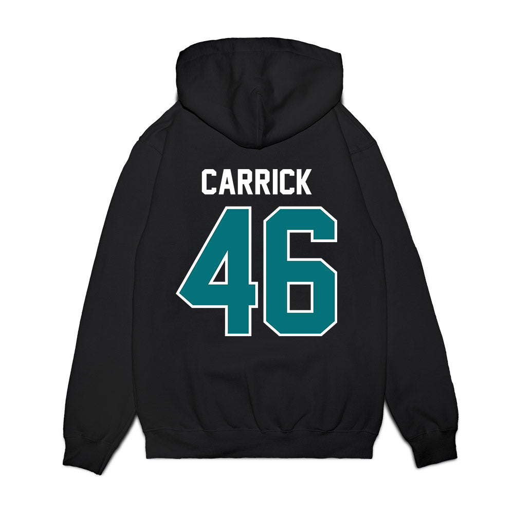 Coastal Carolina - NCAA Football : Gavin Carrick - Vintage Helmet Premium Hooded Sweatshirt-1