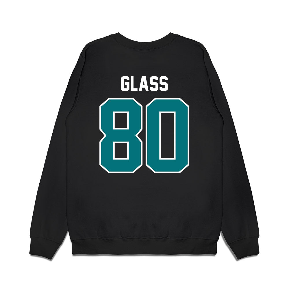 Coastal Carolina - NCAA Football : Trishstin Glass - Vintage Helmet Premium Crewneck Sweatshirt-1