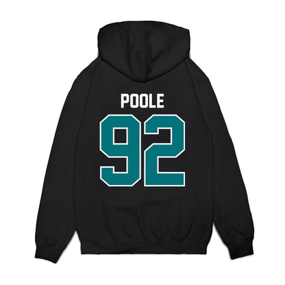 Coastal Carolina - NCAA Football : Ahmad Poole - Vintage Helmet Premium Hooded Sweatshirt-1