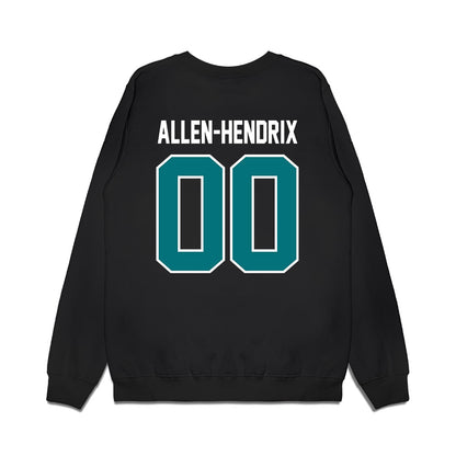 Coastal Carolina - NCAA Football : Jaden Allen-Hendrix - Vintage Helmet Premium Crewneck Sweatshirt-1