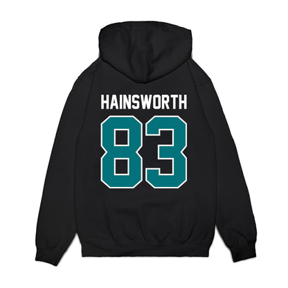 Coastal Carolina - NCAA Football : Kd Hainsworth - Vintage Helmet Premium Hooded Sweatshirt-1