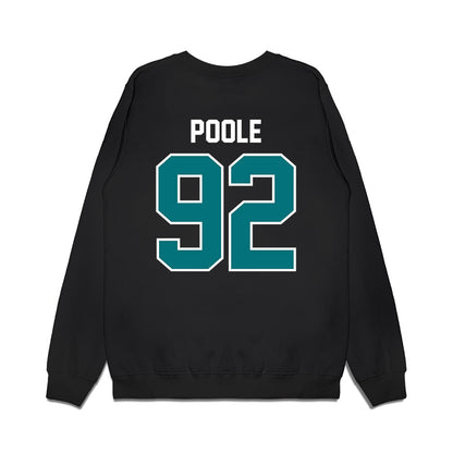 Coastal Carolina - NCAA Football : Ahmad Poole - Vintage Helmet Premium Crewneck Sweatshirt-1